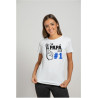 Printernet Playera Feliz día del Padre Soy fan numero 1 de mi PAPA