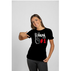 Printernet Playera Feliz día del Padre Soy fan numero 1 de mi PAPA