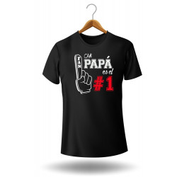 Printernet Playera Feliz día del Padre Soy fan numero 1 de mi PAPA
