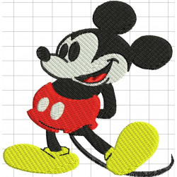 Ponchado Mickey para bordar en Printernet