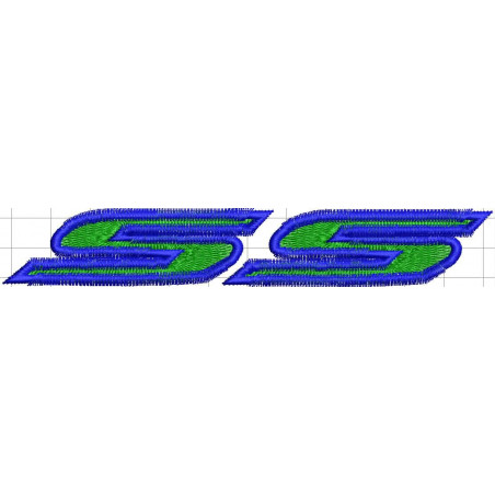 Ponchado SS Chevrolet para bordar en Printernet