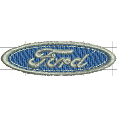 Ponchado Ford para bordar en Printernet