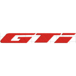 Ponchado Golf GTI para bordar en Printernet