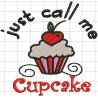 Ponchado Cupcake  para bordar en Printernet