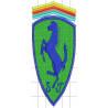 Ponchado Ferrari para bordar en Printernet