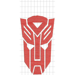 Ponchado Transformers Autobots para bordar en Printernet