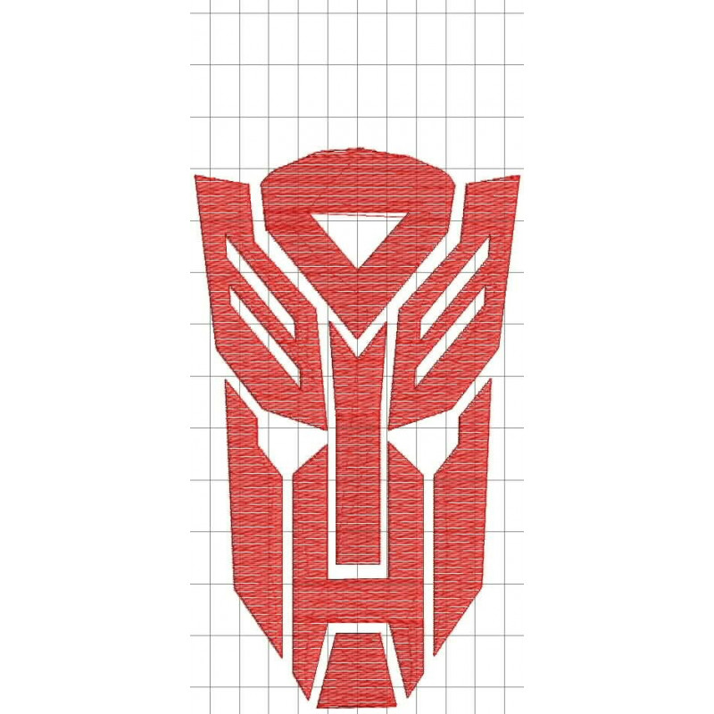 Ponchado Transformers Autobots para bordar en Printernet