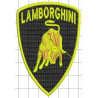 Ponchado logo Lamborghini para bordar en Printernet