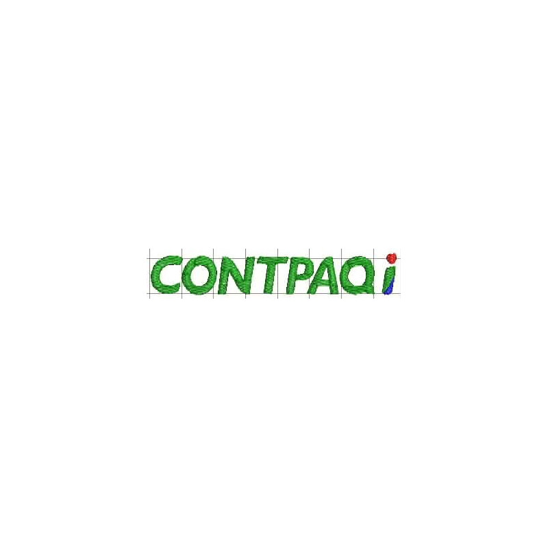 Ponchado Contpaq Logo  para bordar en Printernet