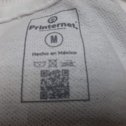 Paquete de Etiquetas para ropa impresas a una tinta ideal para poner su propia marca