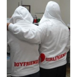 Printernet Sudaderas Diseño Enamorados San Valentin Amor y Amistad