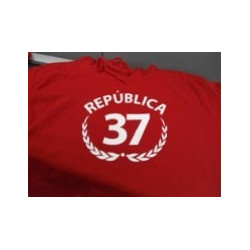 Printernet Sudadera Republica Ideal para Grupos de Escuela o Equipos Original