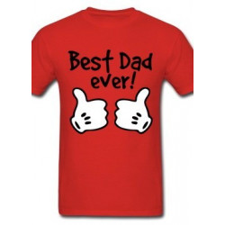 Playera Printernet Dia del Padre BEST DAD EVER