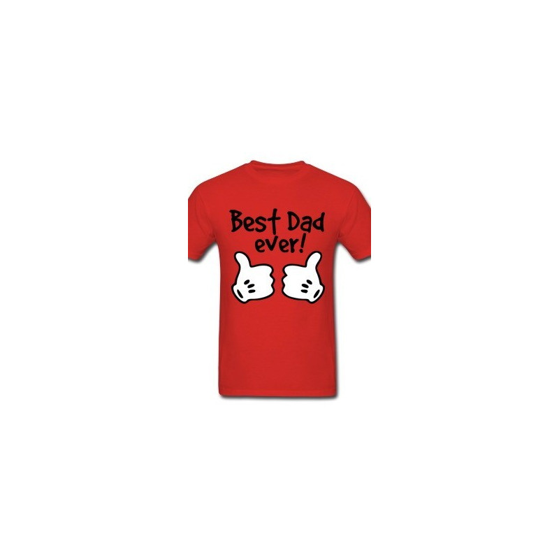 Playera Printernet Dia del Padre BEST DAD EVER