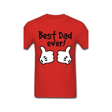 Playera Printernet Dia del Padre BEST DAD EVER