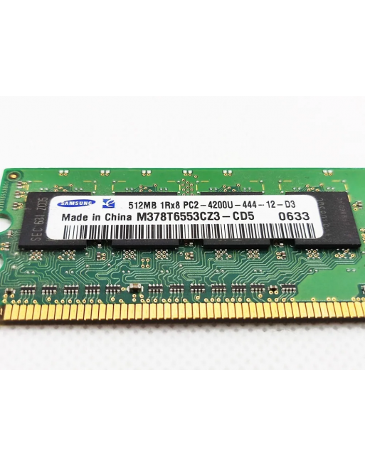 Memoria Ram Ddr2 512 Mb Pc2-4200 533mhz