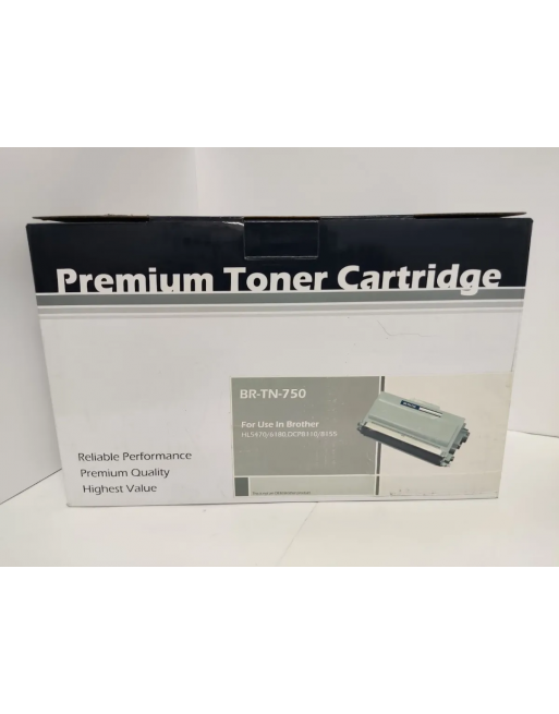 Toner Compatible Tn 750 Hl-5440d Hl-5470dw Hl-6180 Brother