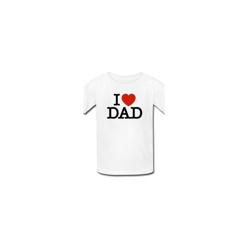 Playera Printernet Dia del Padre I LOVE DAD