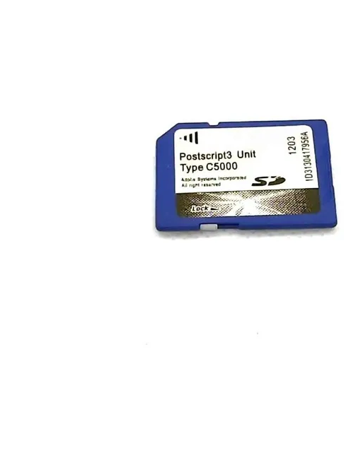 Tarjeta Sd Postscript 3 Unit C5000 Ricoh Unic Mpc5000
