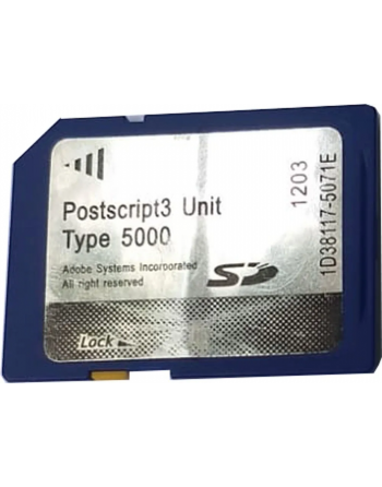 Tarjeta Sd Postscript 3 Unit 5000 Ricoh