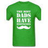 Playera Printernet Dia del Padre THE BEST DAD MUSTACHES