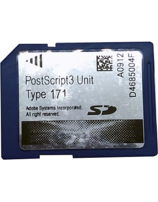Tarjeta Postscript 3 Unit Type 171 For Copiadora Ricoh Mp171