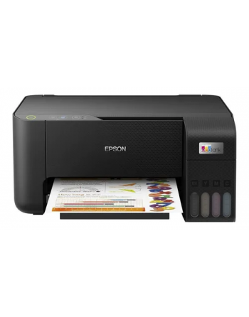 Impresora A Color Multifunción Epson Ecotank L3210 Negra 110v