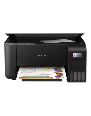 Impresora A Color Multifunción Epson Ecotank L3210 Negra 110v