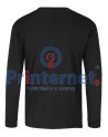 Playera Estampada Caballero Personalizada Manga Larga Tu Logo Aquí