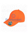 Gorra Bordada Tela Con Broche Personalizada Varios Colores