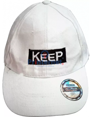 Gorra Bordada Tela Con Broche Personalizada Varios Colores