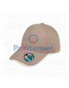 Gorra Bordada Tela Con Broche Personalizada Varios Colores