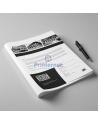 formatos tamaño carta negro original y una copia en papel autocopiante alta calidad Printernet