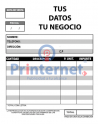 100 formatos tamaño 1/4 de carta negro original y una copia alta calidad Printernet