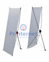 Porta Banner Printernet tipo X araña tripie 80x180cm - económico e incluye lona calidad gran formato