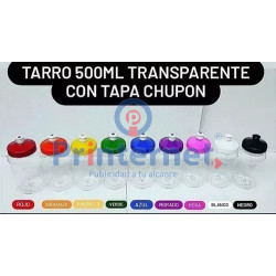 Termo Cilindro Personalizado 100pz Tapa Chupón 500ml Mayoreo