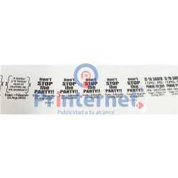 Stickers 100 Calcas Vinil medida 9x5cm ideal para termo 500ml Oferta