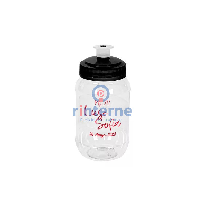 Termo Cilindro Personalizado 40pz Tapa Chupón 500ml Mayoreo