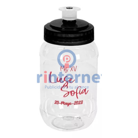 Termo Cilindro Personalizado 40pz Tapa Chupón 500ml Mayoreo