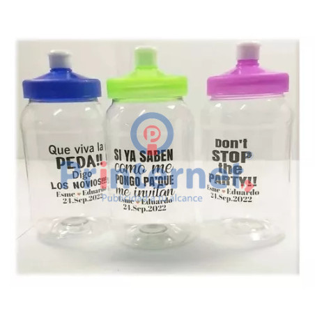 Termo Cilindro Personalizado 50pz Tapa Chupón 500ml Mayoreo