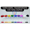 Termo Cilindro Personalizado 50pz Tapa Chupón 500ml Mayoreo
