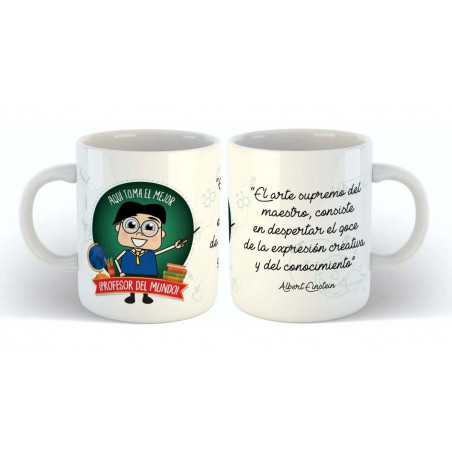 Taza para Aqui toma el mejor Maestro
