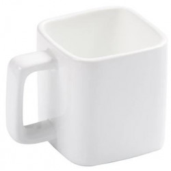 Taza cuadrada  para sublimar  325ml  mándenos su foto