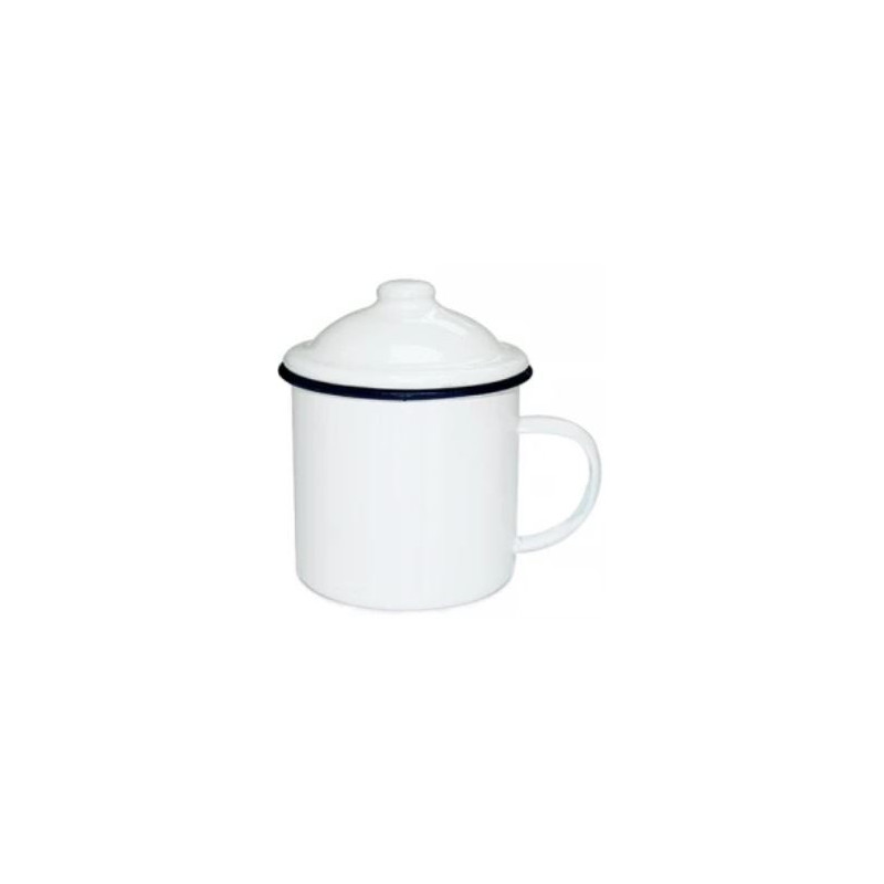 Taza pocillo de peltre  para sublimar  295ml  mándenos su foto