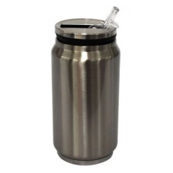 Lata con popote  para sublimar  355ml  mándenos su foto