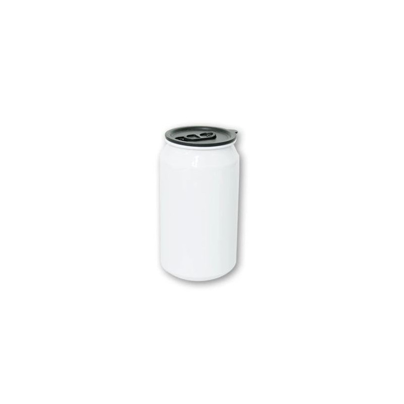 Lata con tapa  para sublimar  530ml  mándenos su foto