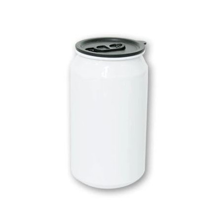 Lata con tapa  para sublimar  530ml  mándenos su foto