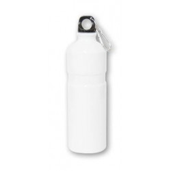 Botella Aluminio blanca para sublimar 750ml  mándenos su foto