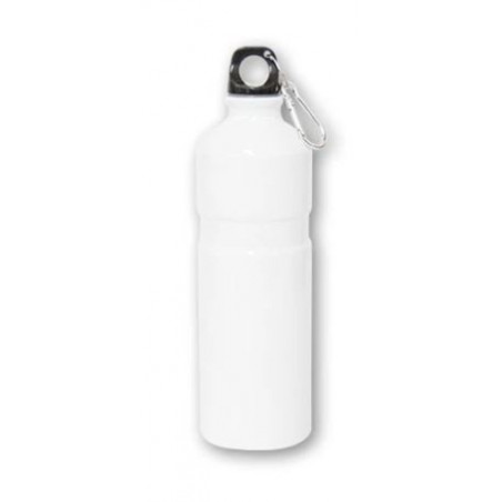 Botella Aluminio blanca para sublimar 750ml  mándenos su foto