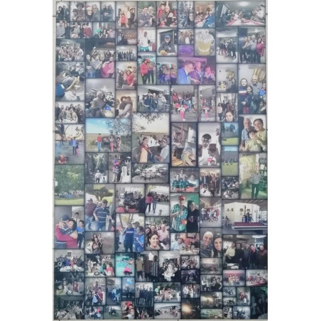 Poster Collage para  Día Del Padre Diseño Para el mejor Papa con las mejores fotos en familia